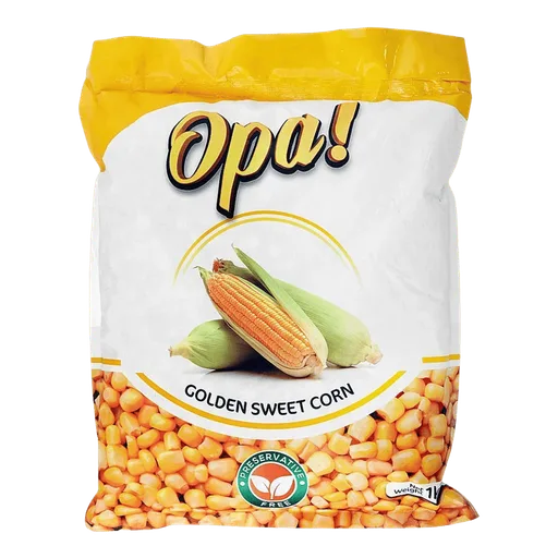 Opa! Frozen Golden Sweet Corn, 1000g