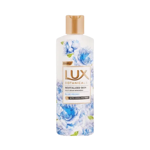 Lux Body Wash Botanicals Blue Peony, Cooling Mint 250ml