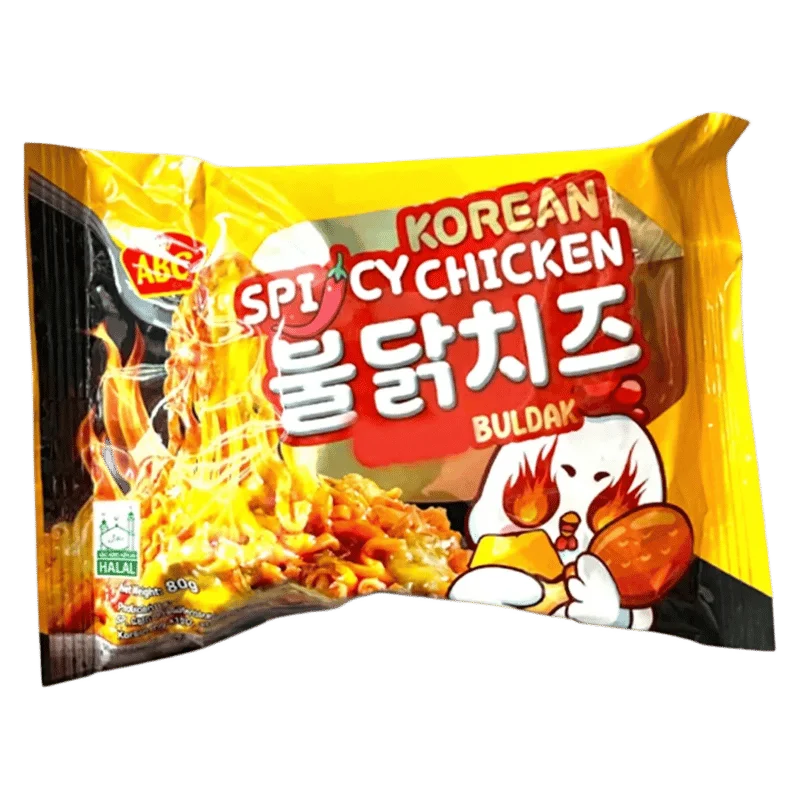 Mi ABC Korean Spicy Chicken Noodles 80g