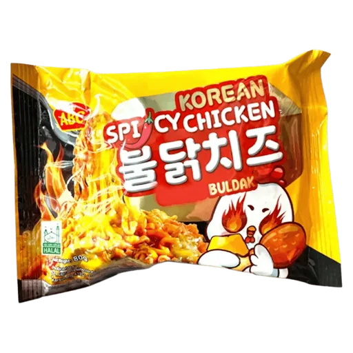 Mi ABC Korean Spicy Chicken Noodles 80g