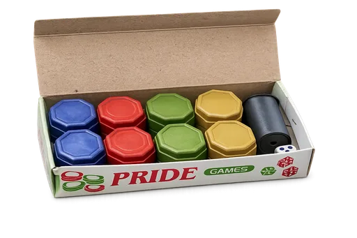 Ludo Extra Gotis Box With 1 Dice