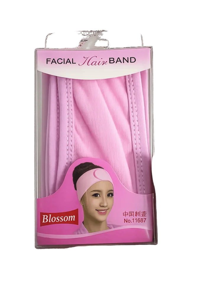 Blossom Facial Hair Band, Random Color
