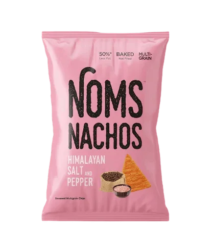 NOMS Nachos (Pink Salt & Pepper) - Rs.80 Pack
