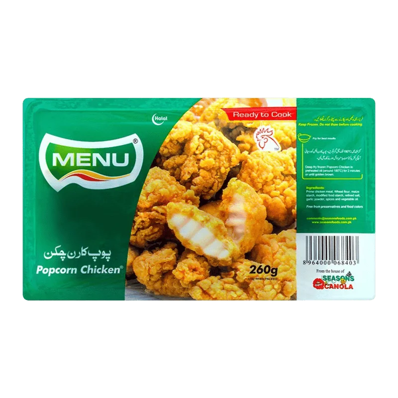 Menu Popcorn Chicken 260g