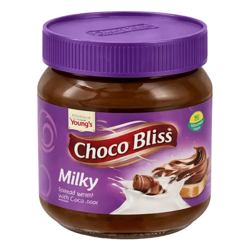 Youngs Choco Bliss Milky Cocoa Spread (Jar) - 320gm