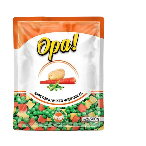 Opa Frozen Mixed Vegetables, 500gm