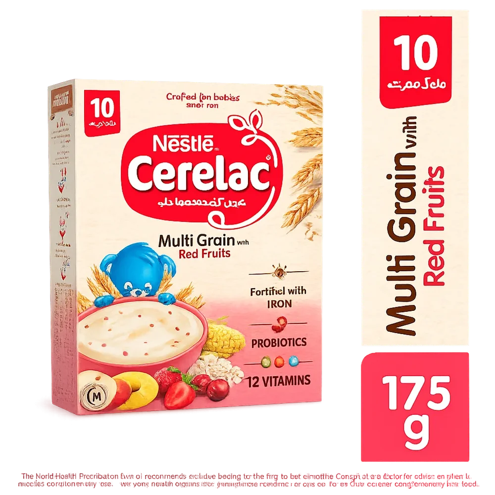 Nestle Cerelac Baby Food (Red Fruits) - 175gm