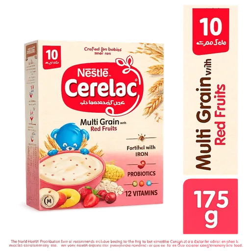 Nestle Cerelac Baby Food (Red Fruits) - 175gm