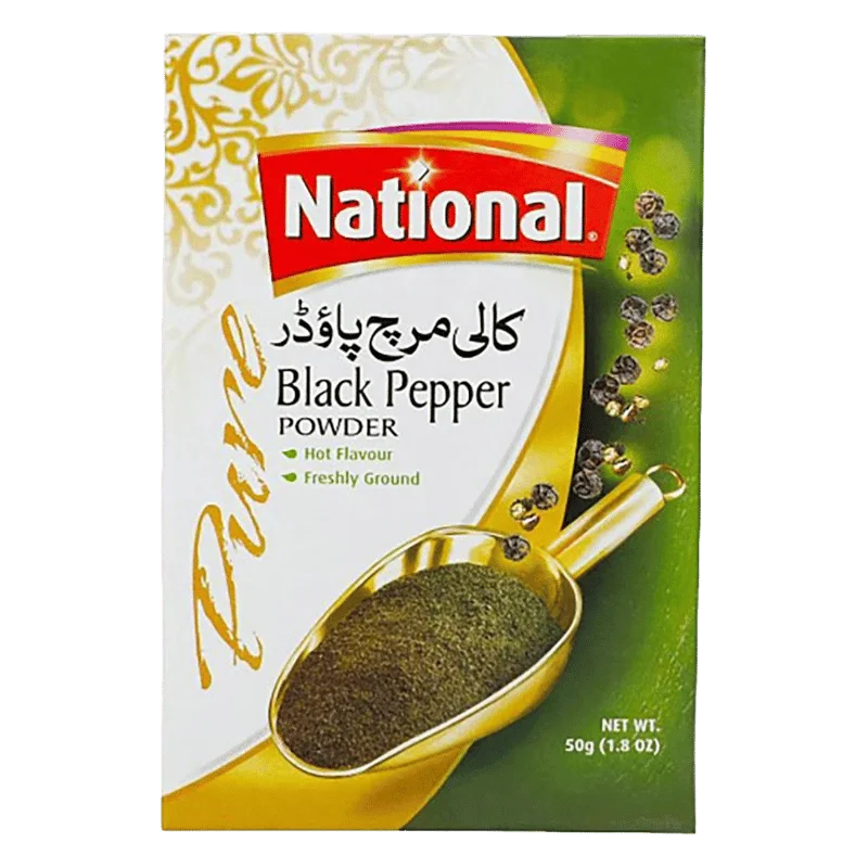 National Black Pepper Powder, 50g