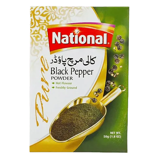 National Black Pepper Powder, 50g