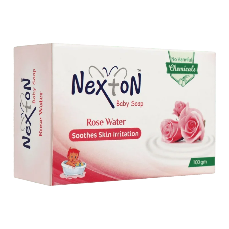 Nexton Rose Water Baby Soap, 100g