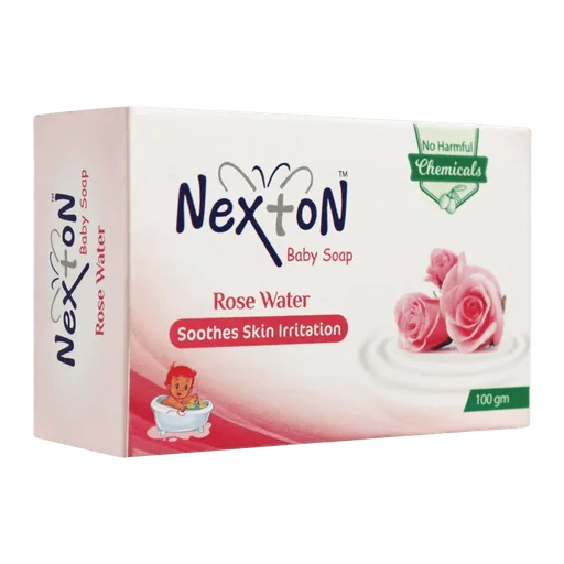 Nexton Rose Water Baby Soap, 100g