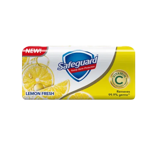 SafeGuard Lemon Fresh Scent Soap, 125g