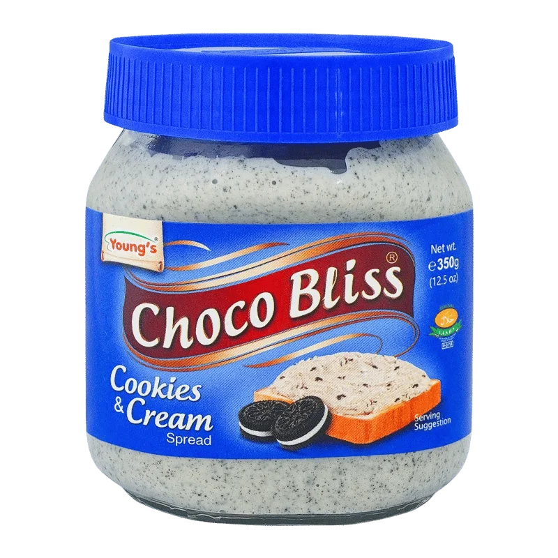 Young's Choco Bliss Cookies & Cream Spread, 350g