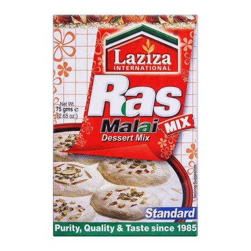 Laziza Rasmalai Dessert Mix, Standard, 75g
