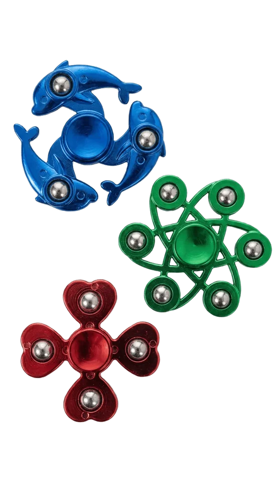 Fidget Spinner, Random Design/Color 1 Piece