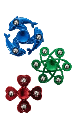 Fidget Spinner, Random Design/Color 1 Piece