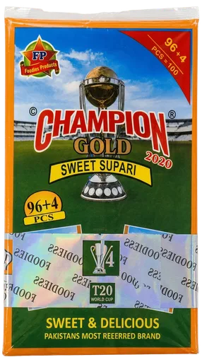 Champion Gold Sweet Supari 100 PCS