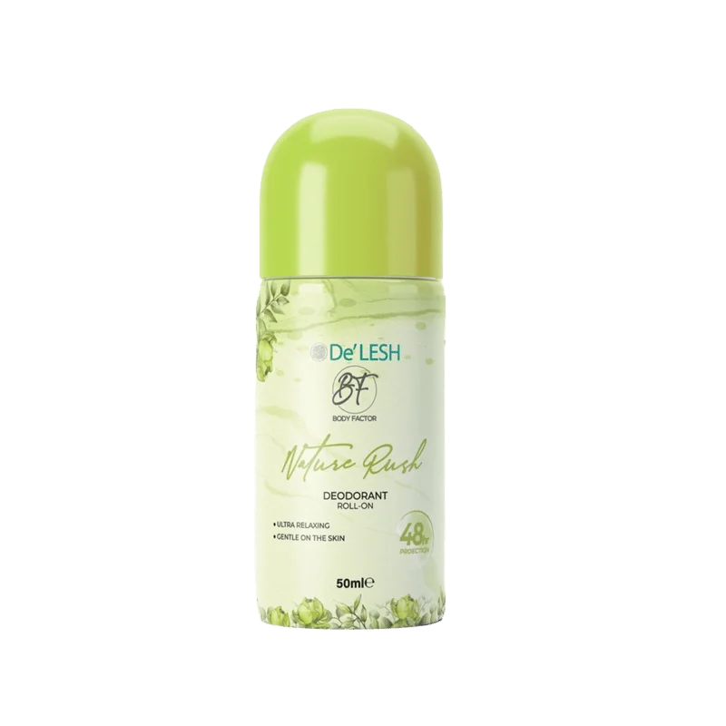 Delesh Body Factor Deodorant Roll On Nature Rush 50ml
