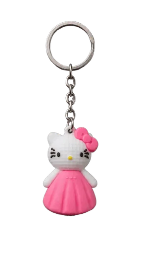 Cute Hello Kitty Keychain Pink