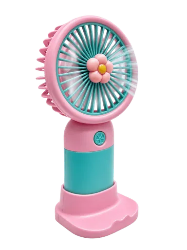 Portable Handheld Mini Fan - Pink Color