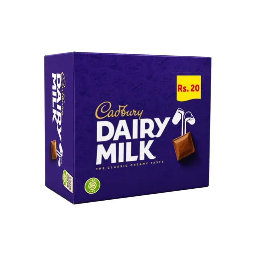 Cadbury Dairy Milk Rs.20 Box 24pcs