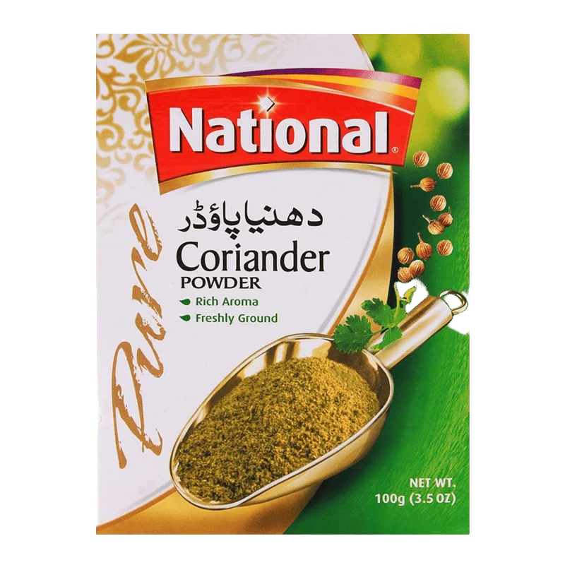 National Coriander Powder (Dhania) - 100gm