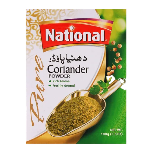 National Coriander Powder (Dhania) - 100gm