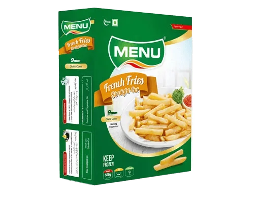 Menu French Fries Straight Cut 500g