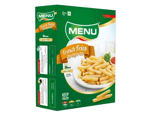 Menu French Fries Straight Cut 500g