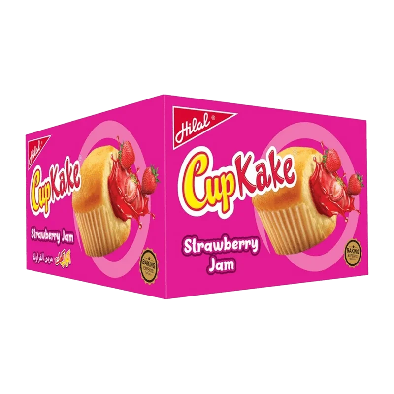 Hilal CupKake Strawberry Jam (12 Packs)