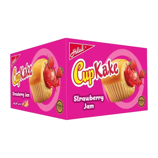 Hilal CupKake Strawberry Jam (12 Packs)