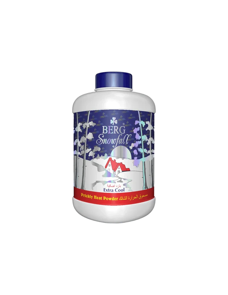 Berg Snowfall Prickly Heat Powder 225g