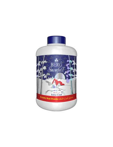 Berg Snowfall Prickly Heat Powder 225g