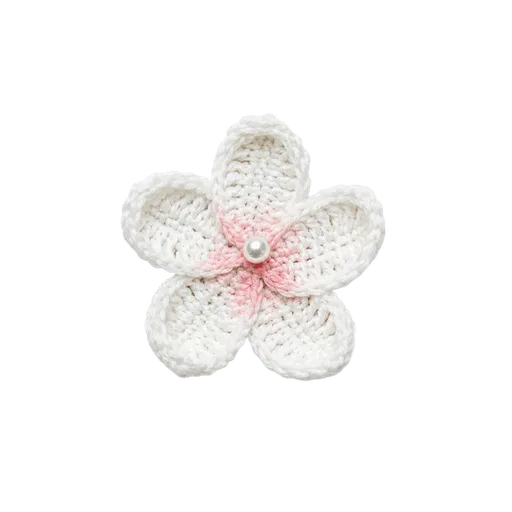 Crocheted Hair Clip
