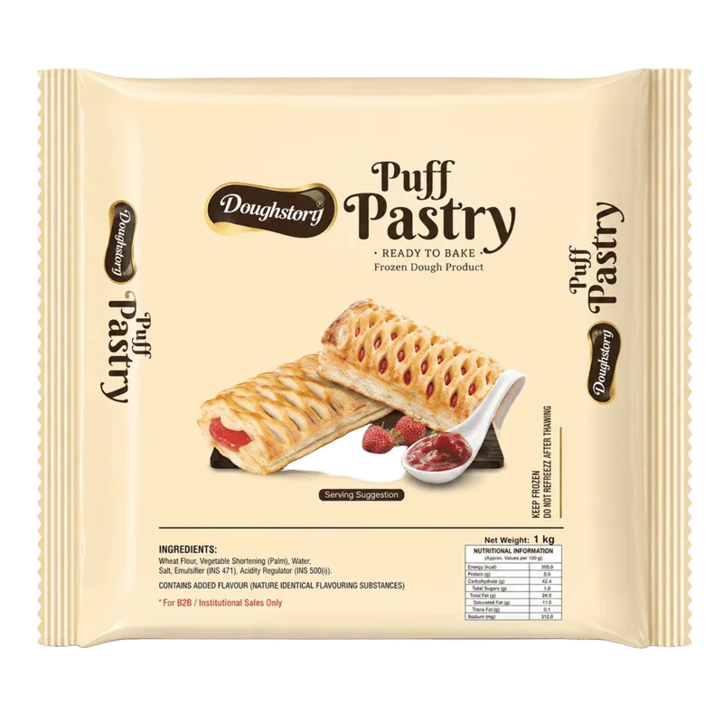 Doughstory Puff Pastry Squares 10 Sheets