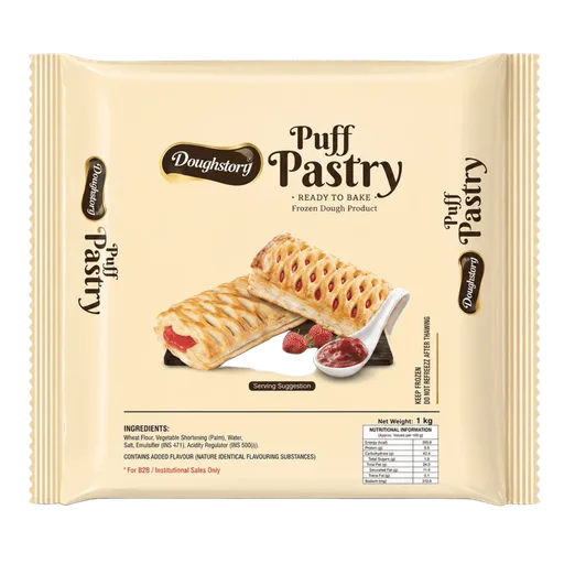 Doughstory Puff Pastry Squares 10 Sheets