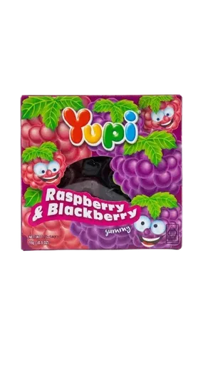 Yupi Raspberry & Blackberry Jelly 14g