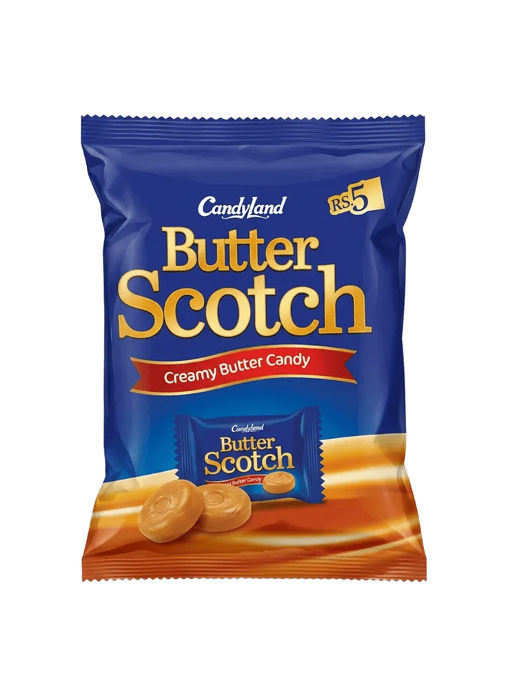 Candyland Butter Scotch Pouch - 25pcs