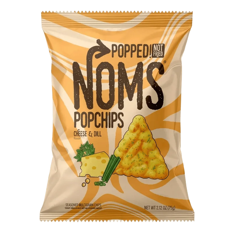 NOMS Popchips (Yellow Cheese & Dill) - Rs.200 Pack