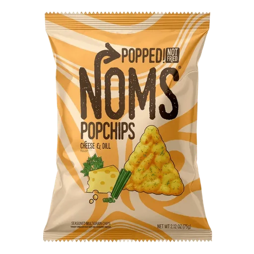 NOMS Popchips (Yellow Cheese & Dill) - Rs.200 Pack