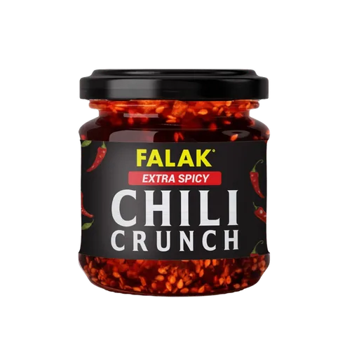 Falak Chili Crunch Extra Spicy, 150g