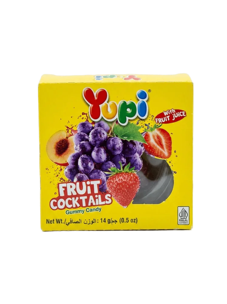 Yupi Fruit Cocktail Jelly 14g