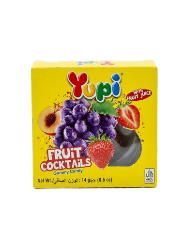 Yupi Fruit Cocktail Jelly 14g