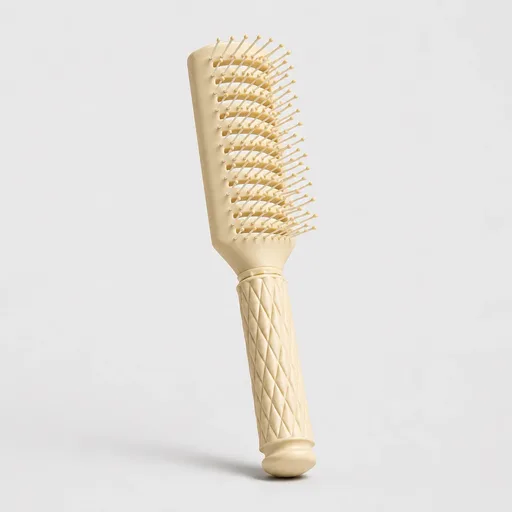 Pastel Cream Hair Brush