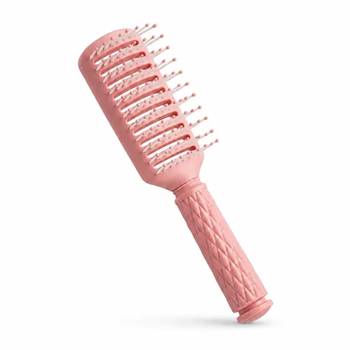 Pastel Pink Hair Brush
