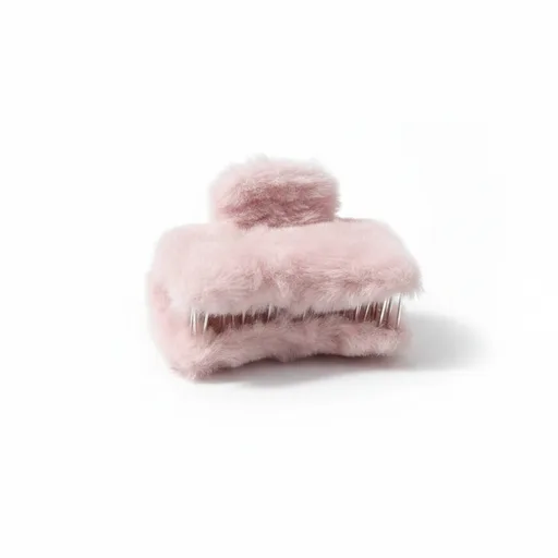 Light Pink Furry Hair Catcher