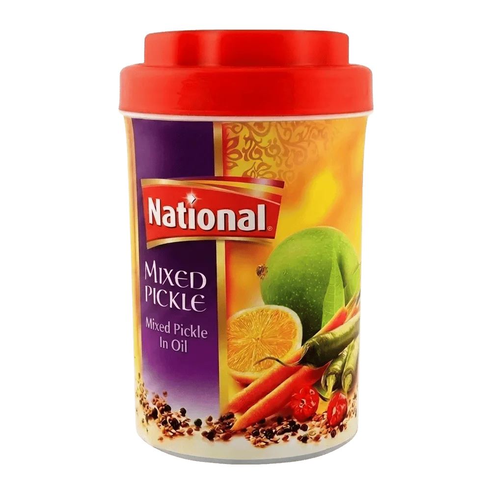 National Mixed Pickle In Oil 370g