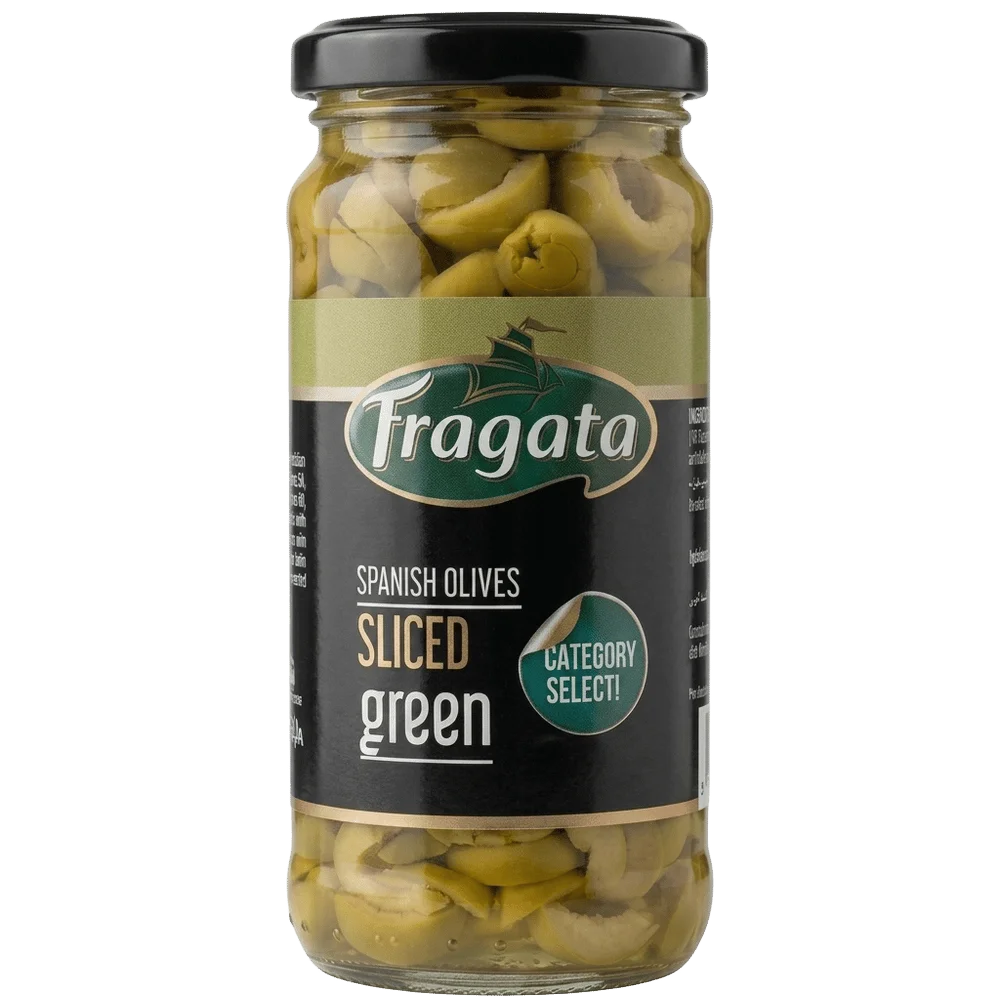 Fragata Spanish Olives | Sliced Green 235g