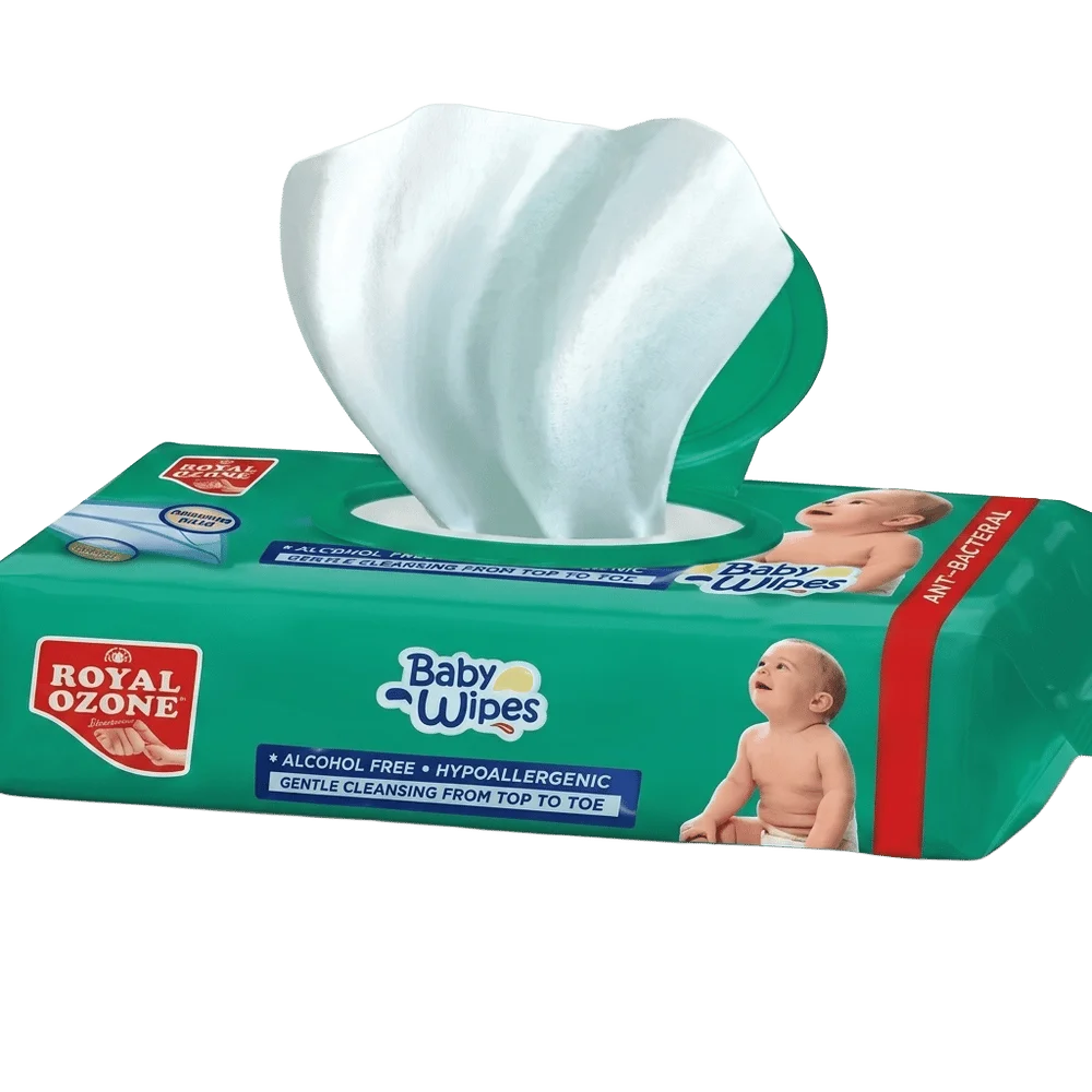 Royal Ozone Baby Wipes - 72pcs